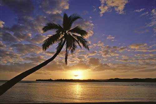 sunset in the philippines